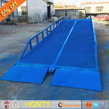 telescoping light loading ramps mobile container load unload ramp
